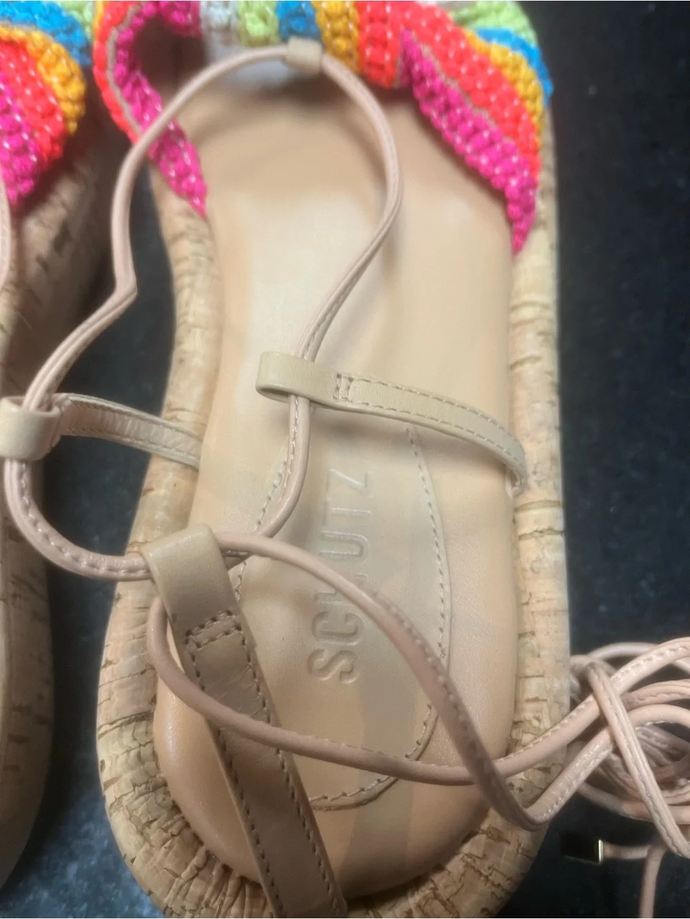 Sz 10B COLLIE ATANADO LEATHER SANDAL